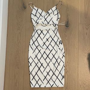 Shareen collection bodycon cut out dress S